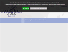 Tablet Screenshot of iofpacucci.com